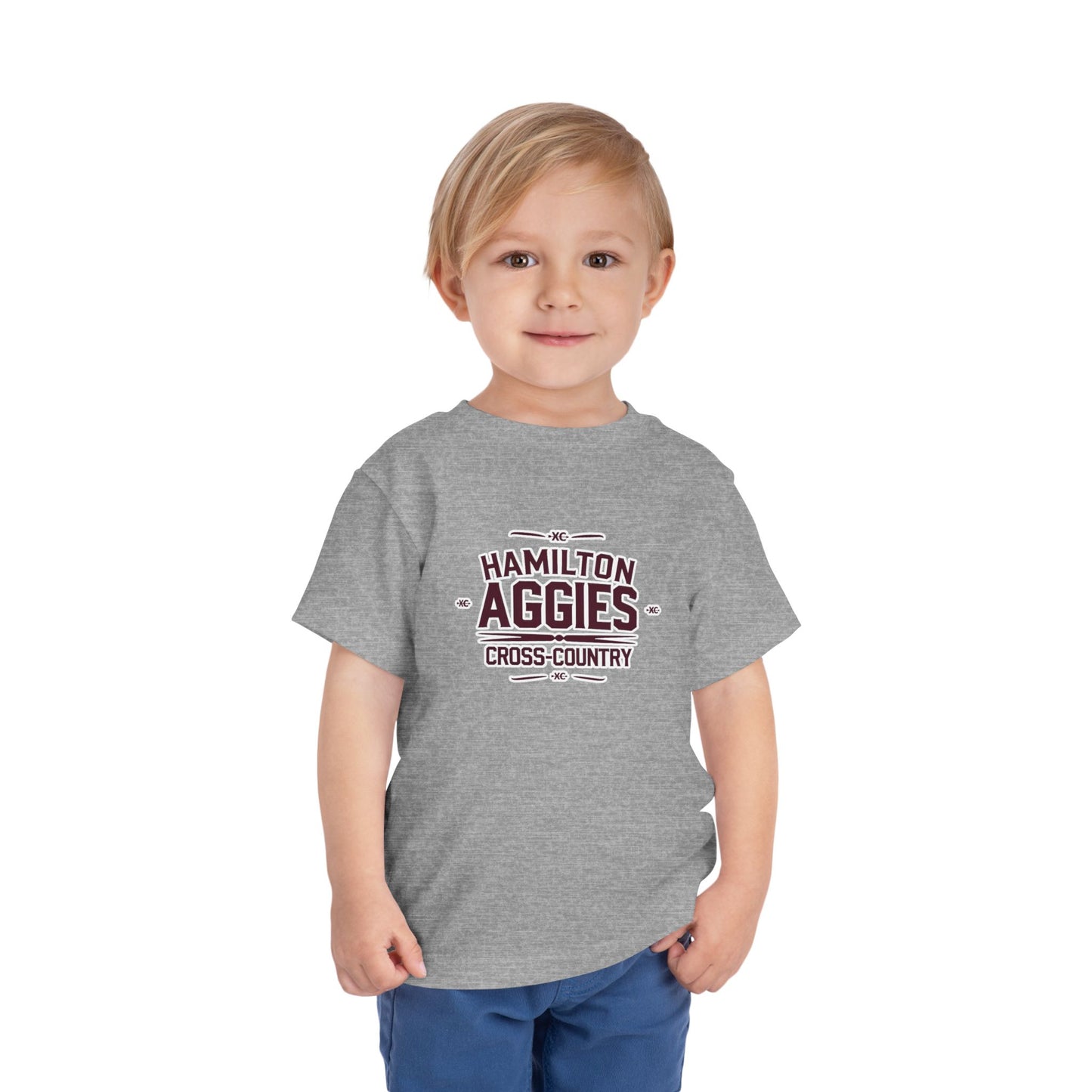 Toddler Tee \ Hamilton Aggies Cross-Country \ HCC1