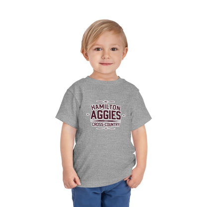 Toddler Tee \ Hamilton Aggies Cross-Country \ HCC1