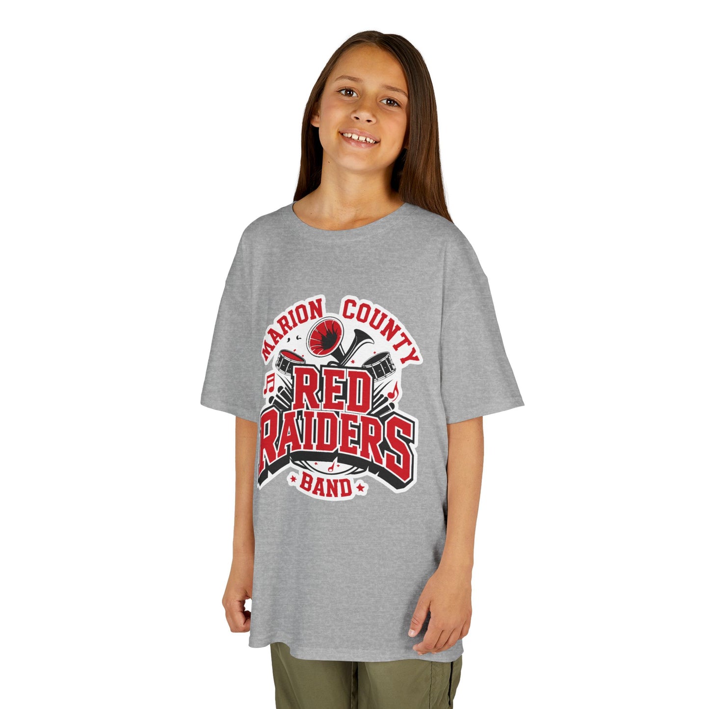 Youth Tee \ Marion County Red Raiders Band \ MCB2