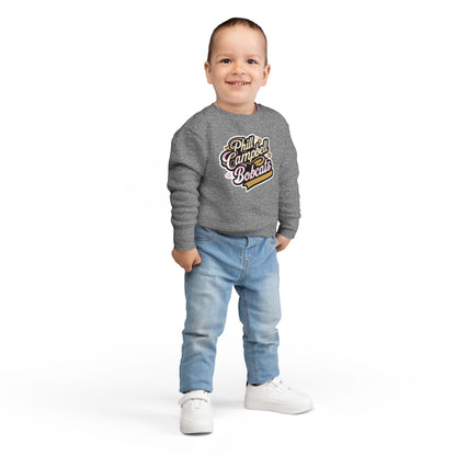 Toddler Crewneck Sweatshirt \ Phill Campbell Bobcats \ PCBG1