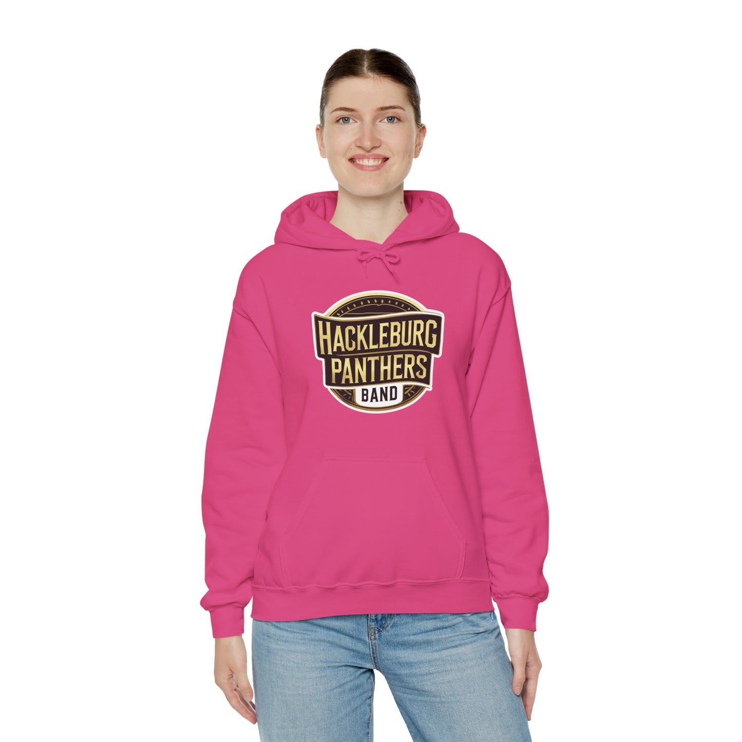 Adult Hoodie Sweatshirt \ Hackleburg Panthers Band \ HPB2