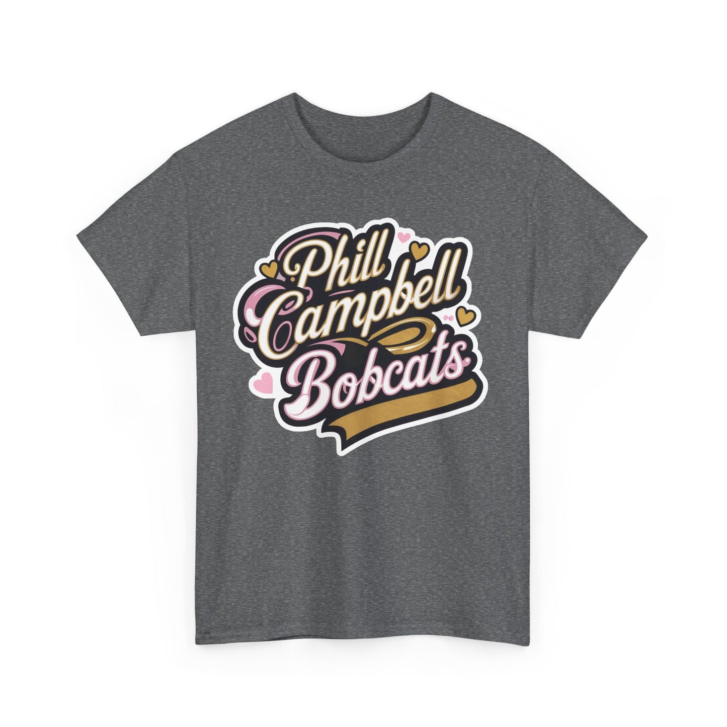 Adult Tee \ Phill Campbell Bobcats \ PCBG1