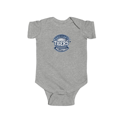Short Sleeve Baby Bodysuit \ Brilliant Tigers Volleyball \ BTV1
