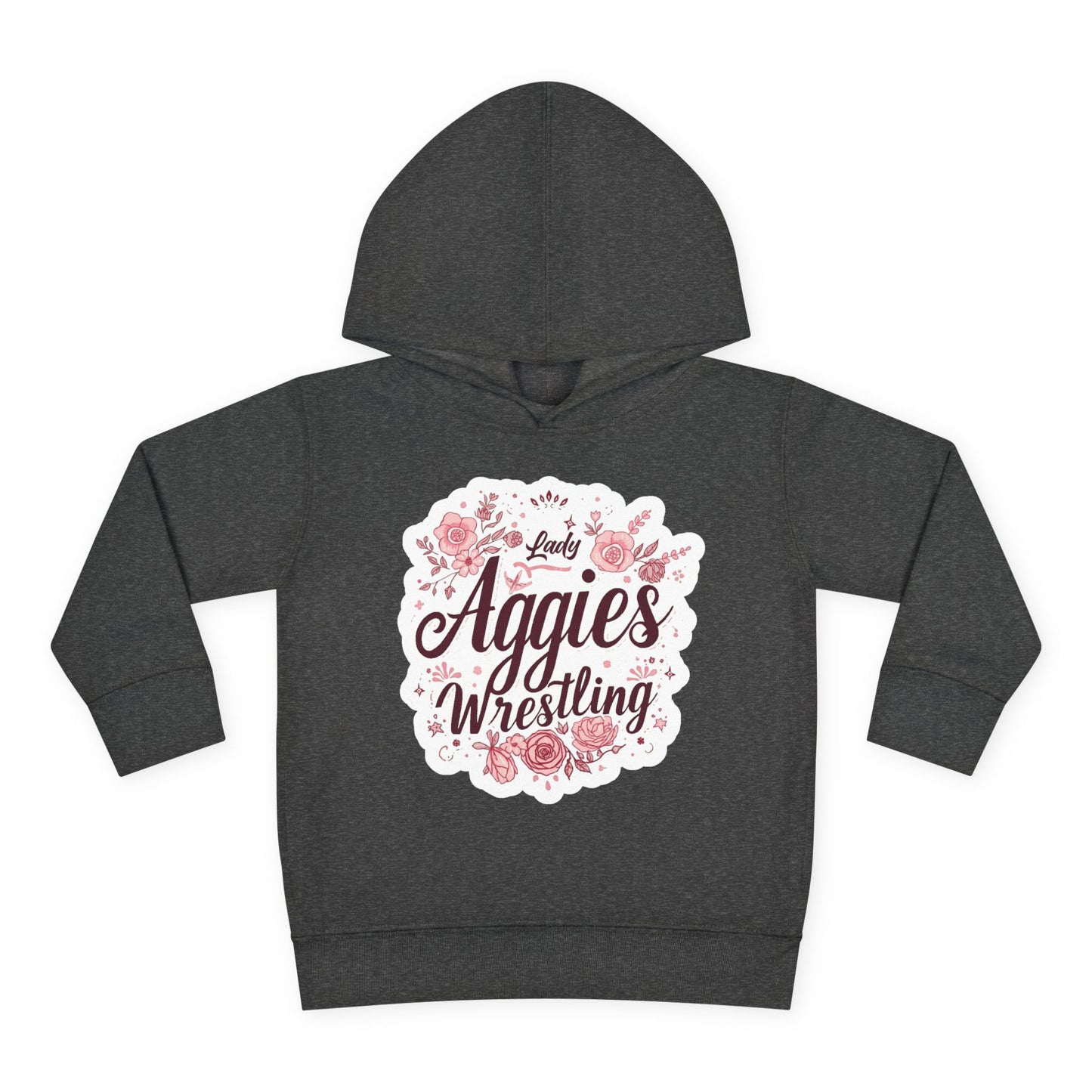 Toddler Hoodie Sweatshirt \ Hamilton Aggies Wrestling \ HAWG1