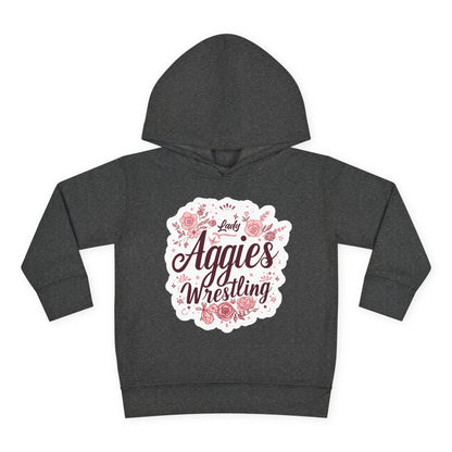 Toddler Hoodie Sweatshirt \ Hamilton Aggies Wrestling \ HAWG1