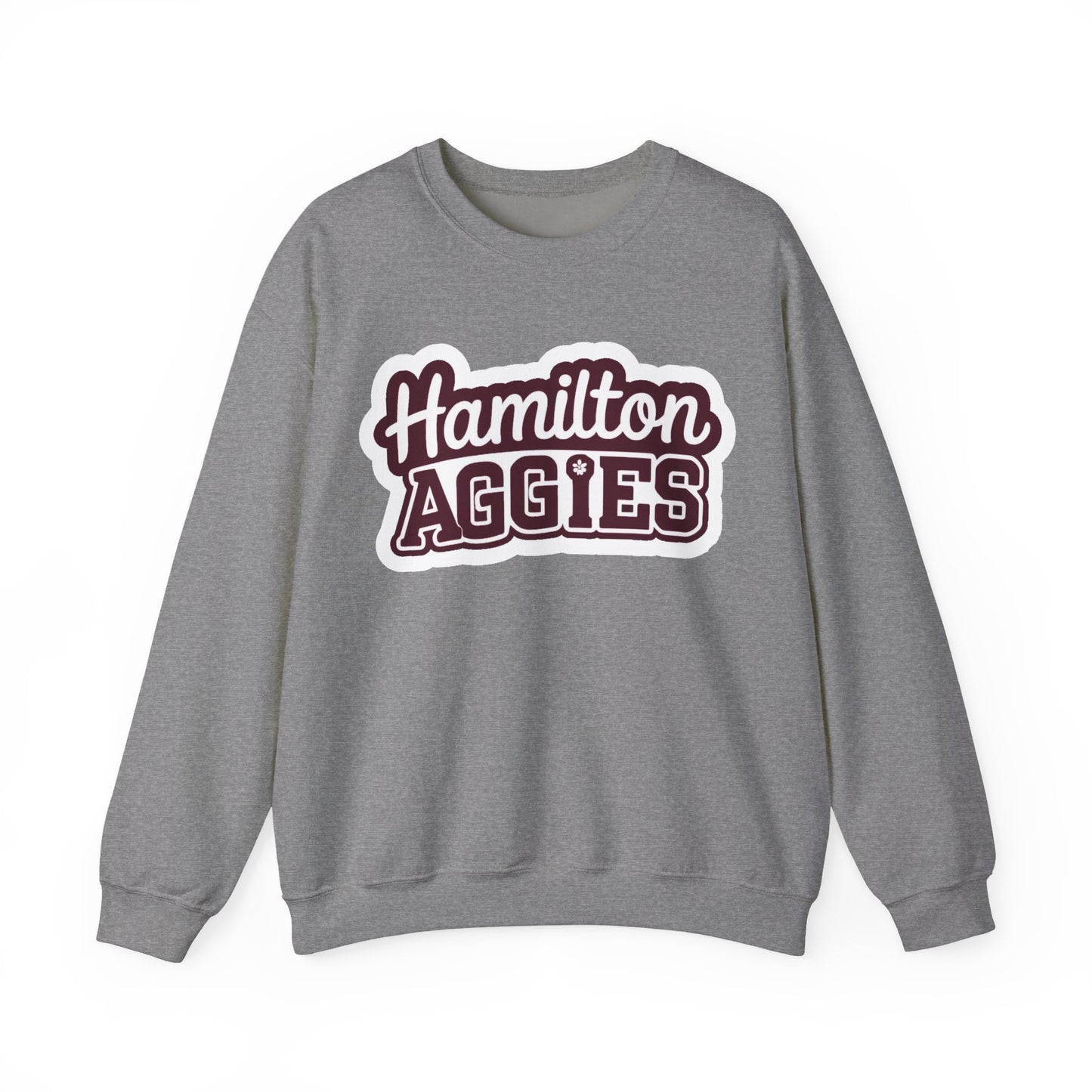 Adult Crewneck Sweatshirt \ Hamilton Aggies \ HAG2