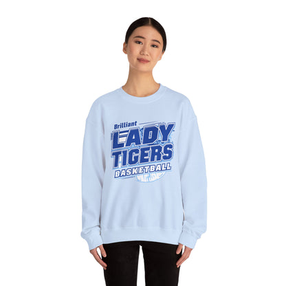 Adult Crewneck Sweatshirt \ Brilliant Tigers Basketball \ BTBKG2