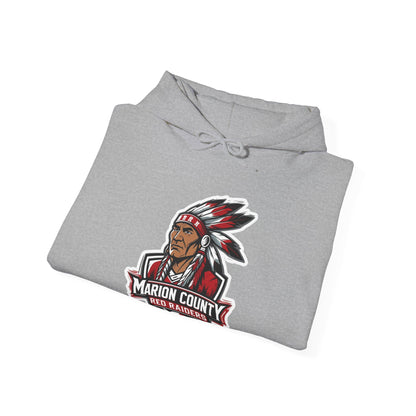 Adult Hooded Sweatshirt \ Marion County Red Raiders \ MC2