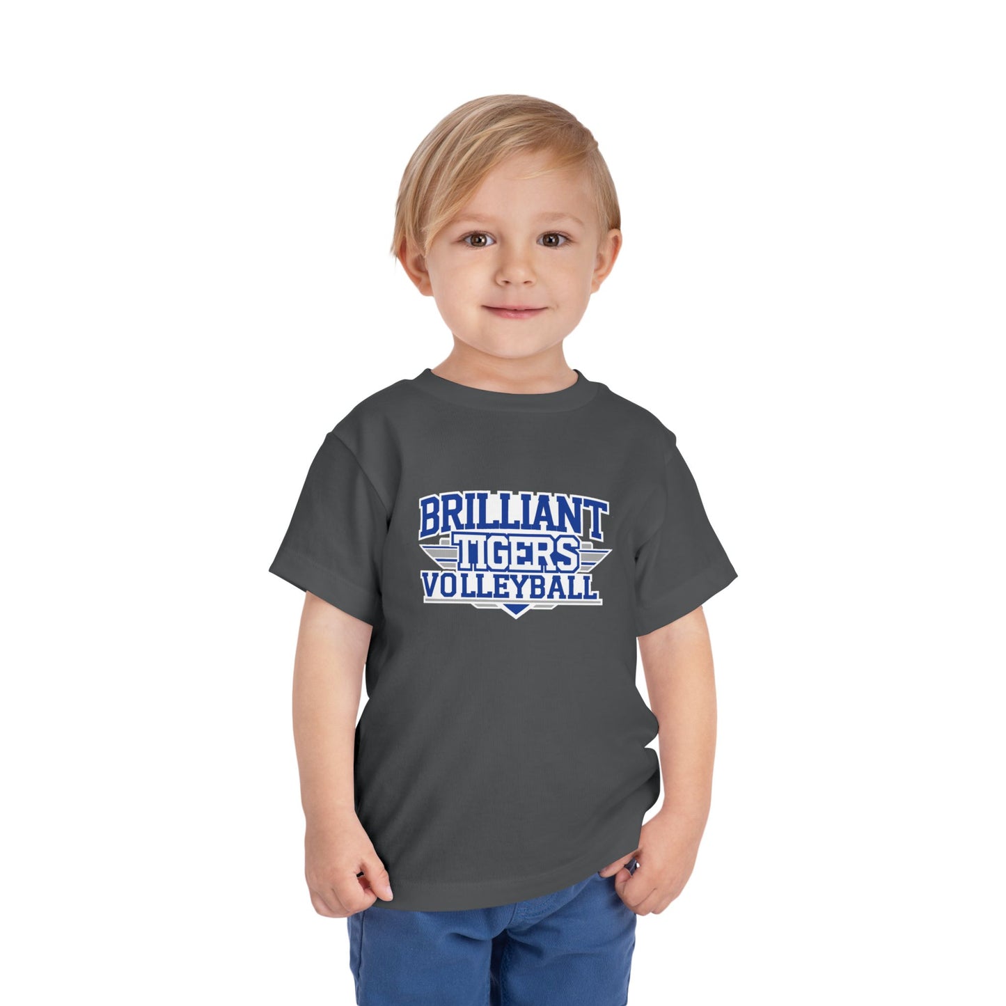 Toddler Tee \ Brilliant Tigers Volleyball \ BTV2