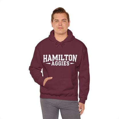 Adult Hooded Sweatshirt \ Hamilton Aggies \ HA3
