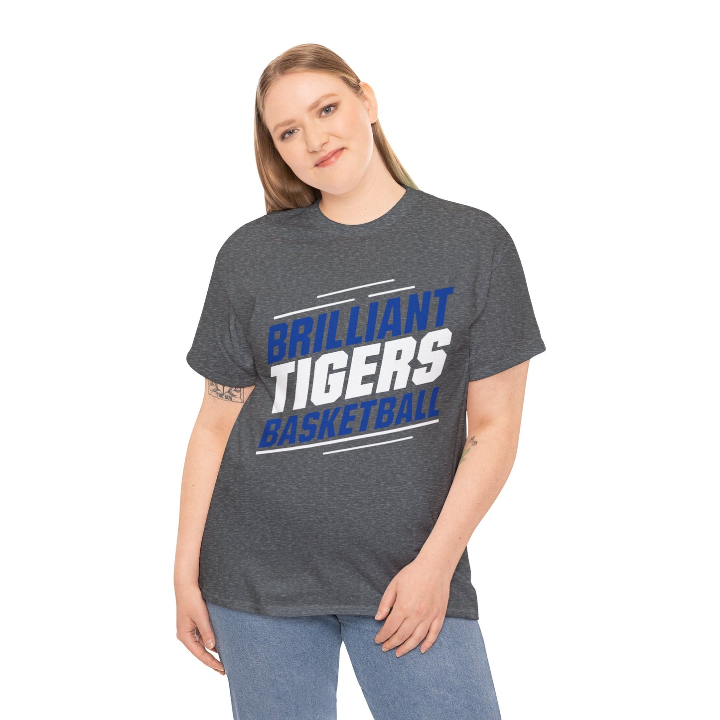 Adult Tee \ Brilliant Tigers Basketball \ BTBK2