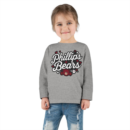 Toddler Long Sleeve Tee \ Phillip's Bears \ PBG1