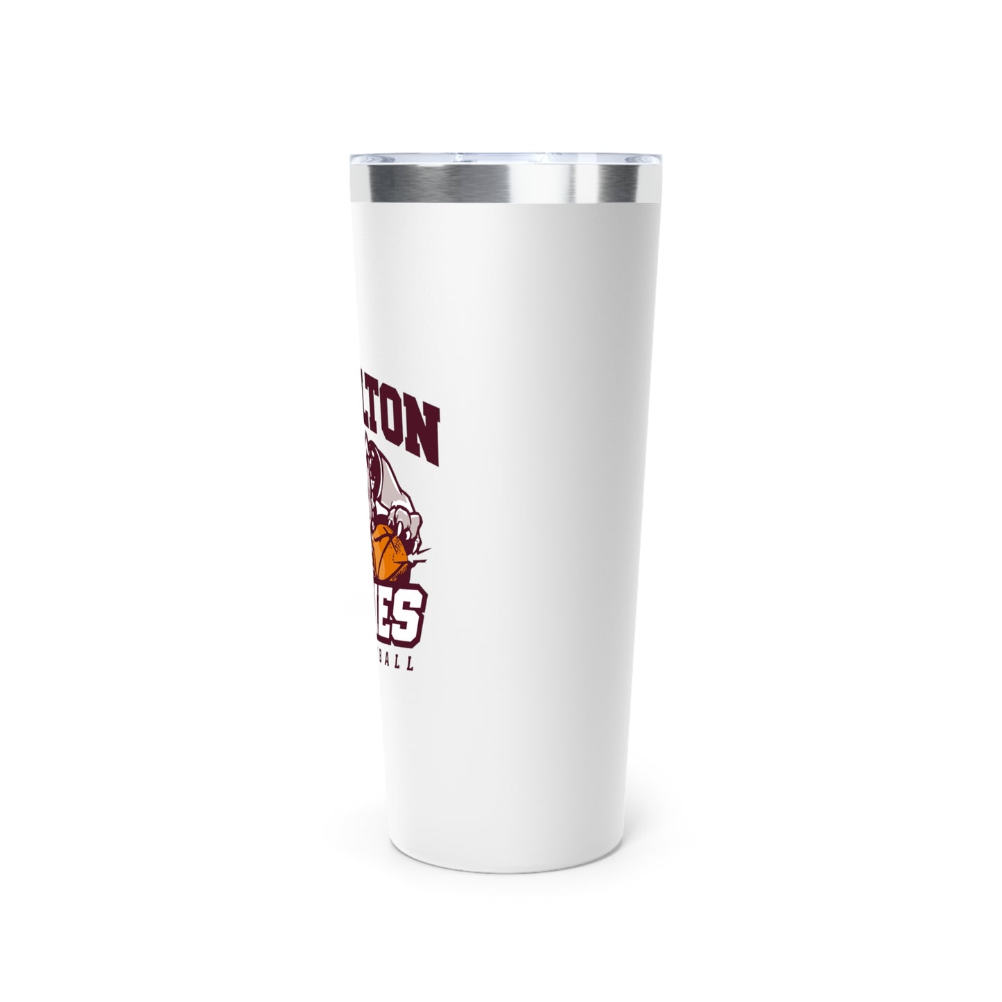 22oz Copper Insulated Tumbler \ Hamilton Aggies Basketball \ HABB1