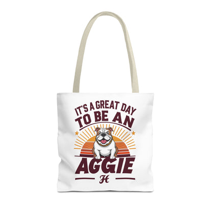 Tote Bag \ It's a Great Day to be an Aggie! \ GDA2