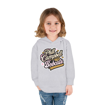 Toddler Hoodie Sweatshirt \ Phill Campbell Bobcats \ PCBG1