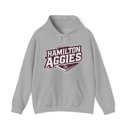 Adult Hoodie Sweatshirt \ Hamilton Aggies \ HA1