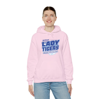 Adult Hoodie Sweatshirt \ Brilliant Tigers Basketball \ BTBKG2