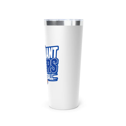 22oz Copper Insulated Tumbler \ Brilliant Tigers Basketball \ BTBK1