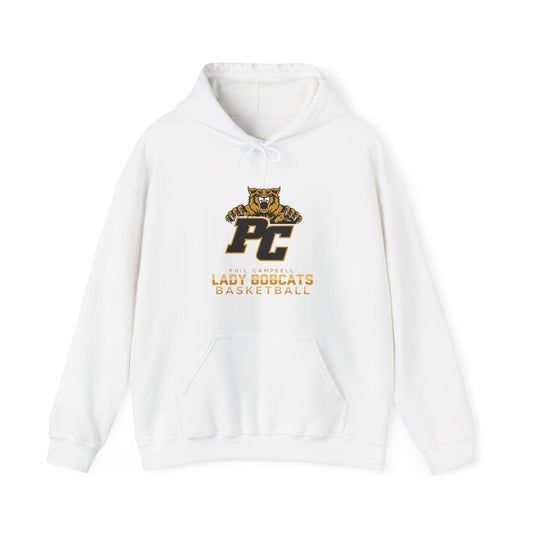 Adult Hoodie Sweatshirt \ Phil Campbell Bobcats Basketball \ PCBBKG1