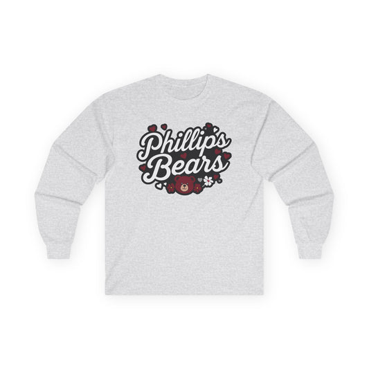Adult Long Sleeve Tee \ Phillip's Bears \ PBG1