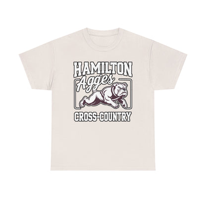 Adult Tee \ Hamilton Aggies Cross-Country \ HCC2