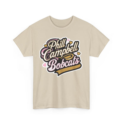 Adult Tee \ Phill Campbell Bobcats \ PCBG1