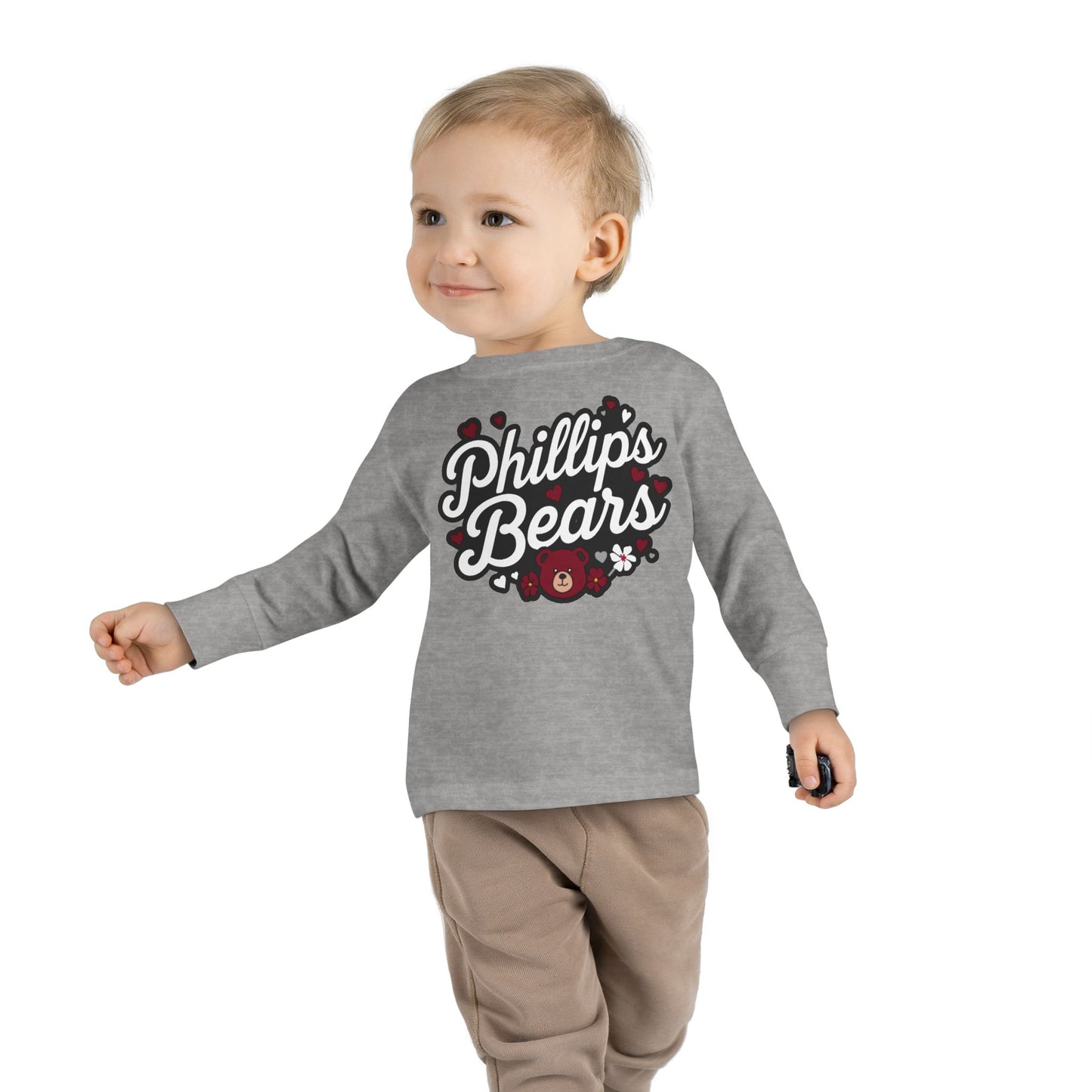 Toddler Long Sleeve Tee \ Phillip's Bears \ PBG1