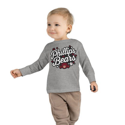 Toddler Long Sleeve Tee \ Phillip's Bears \ PBG1