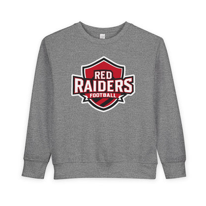 Toddler Crewneck Sweatshirt \ Marion County Red Raiders Football \ MCF2