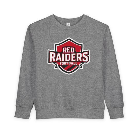 Toddler Crewneck Sweatshirt \ Marion County Red Raiders Football \ MCF2