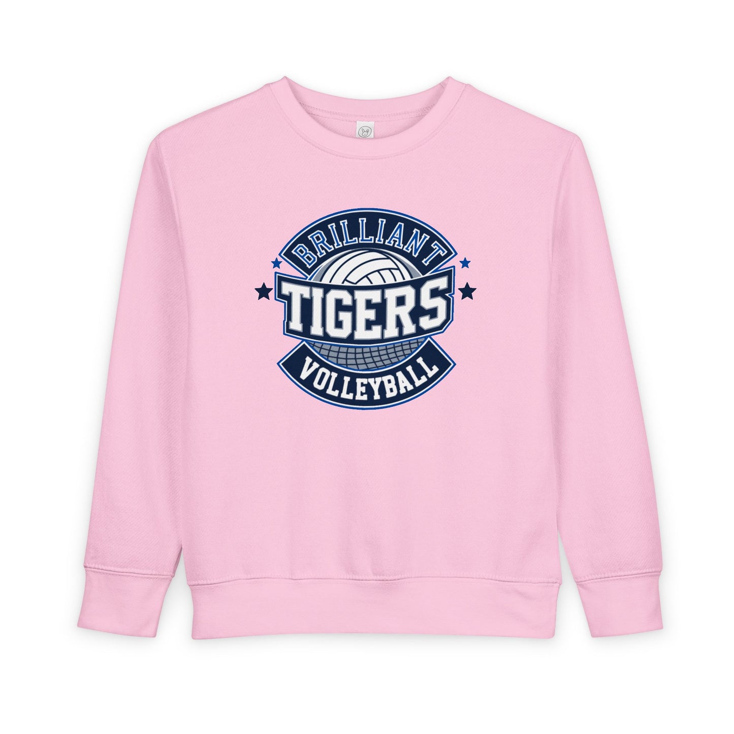 Toddler Hoodie Sweatshirt \ Brilliant Tigers Volleyball \ BTV1