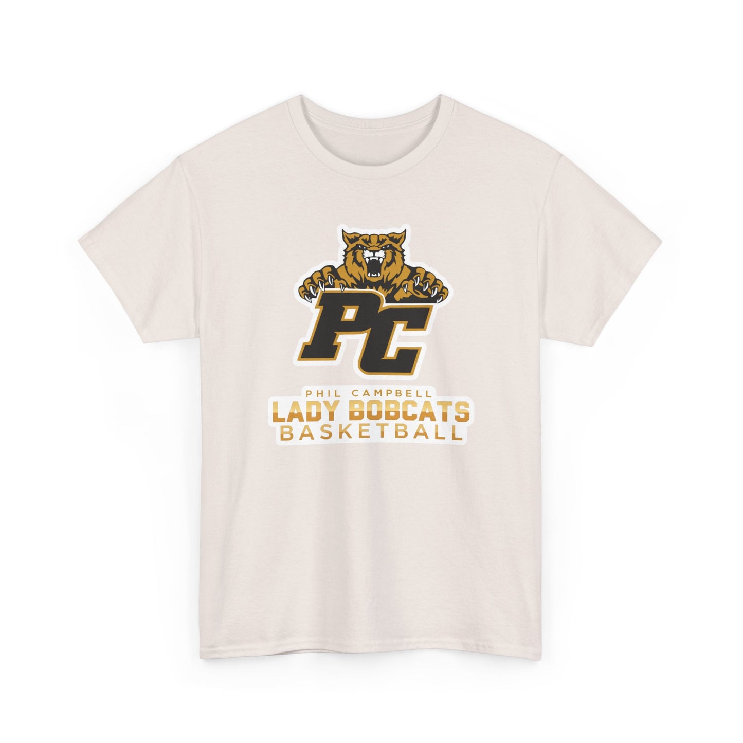 Adult Tee \ Phil Campbell Bobcats Basketball \ PCBBKG1