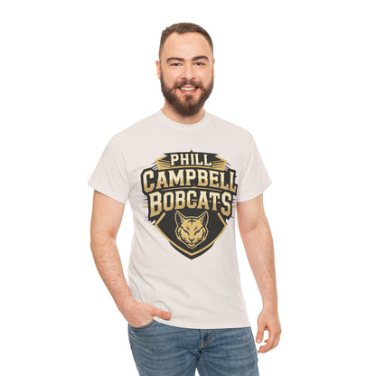Adult Tee \ Phill Campbell Bobcats \ PCB1