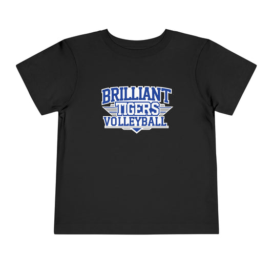 Toddler Tee \ Brilliant Tigers Volleyball \ BTV2
