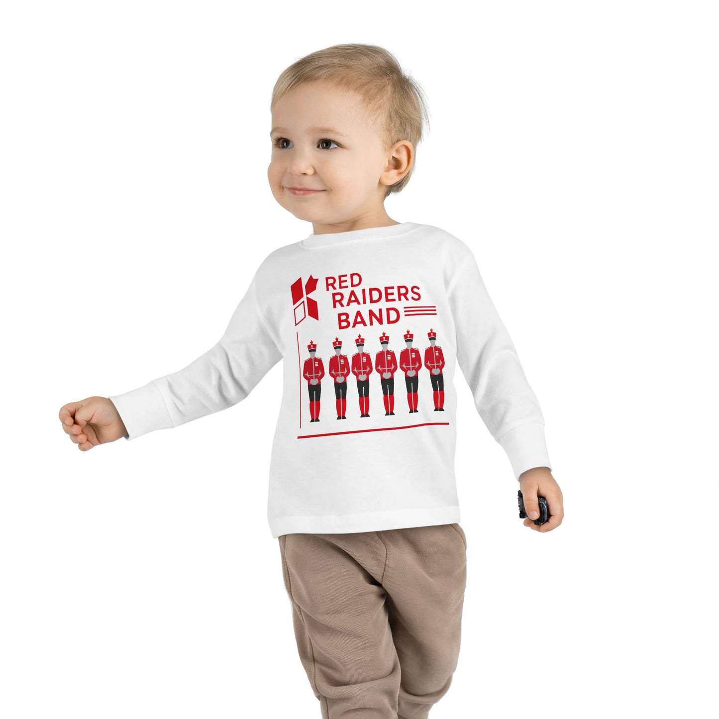 Toddler Long Sleeve Tee \ Marion County Red Raiders Band \ MCB1