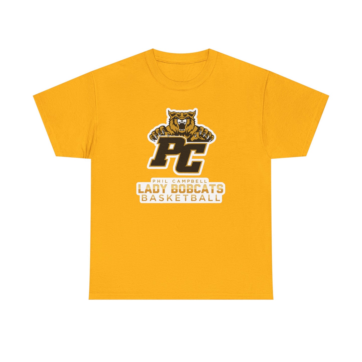 Adult Tee \ Phil Campbell Bobcats Basketball \ PCBBKG1