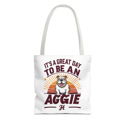 Tote Bag \ It's a Great Day to be an Aggie! \ GDA2