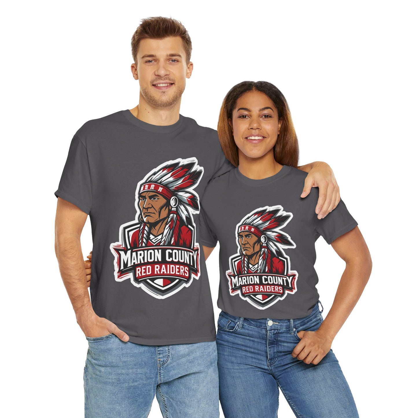 Adult Tee \ Marion County Red Raiders \ MC2