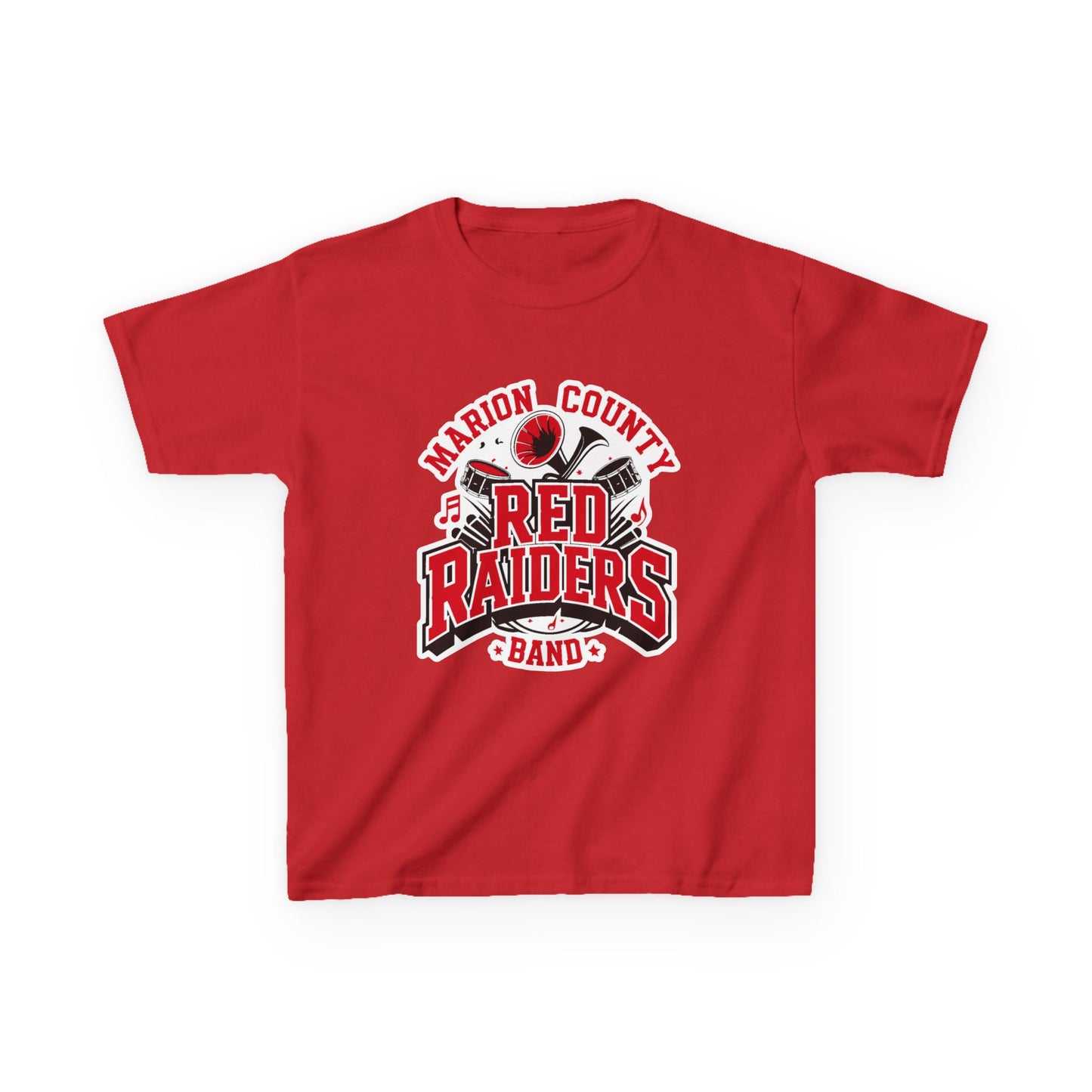 Youth Tee \ Marion County Red Raiders Band \ MCB2