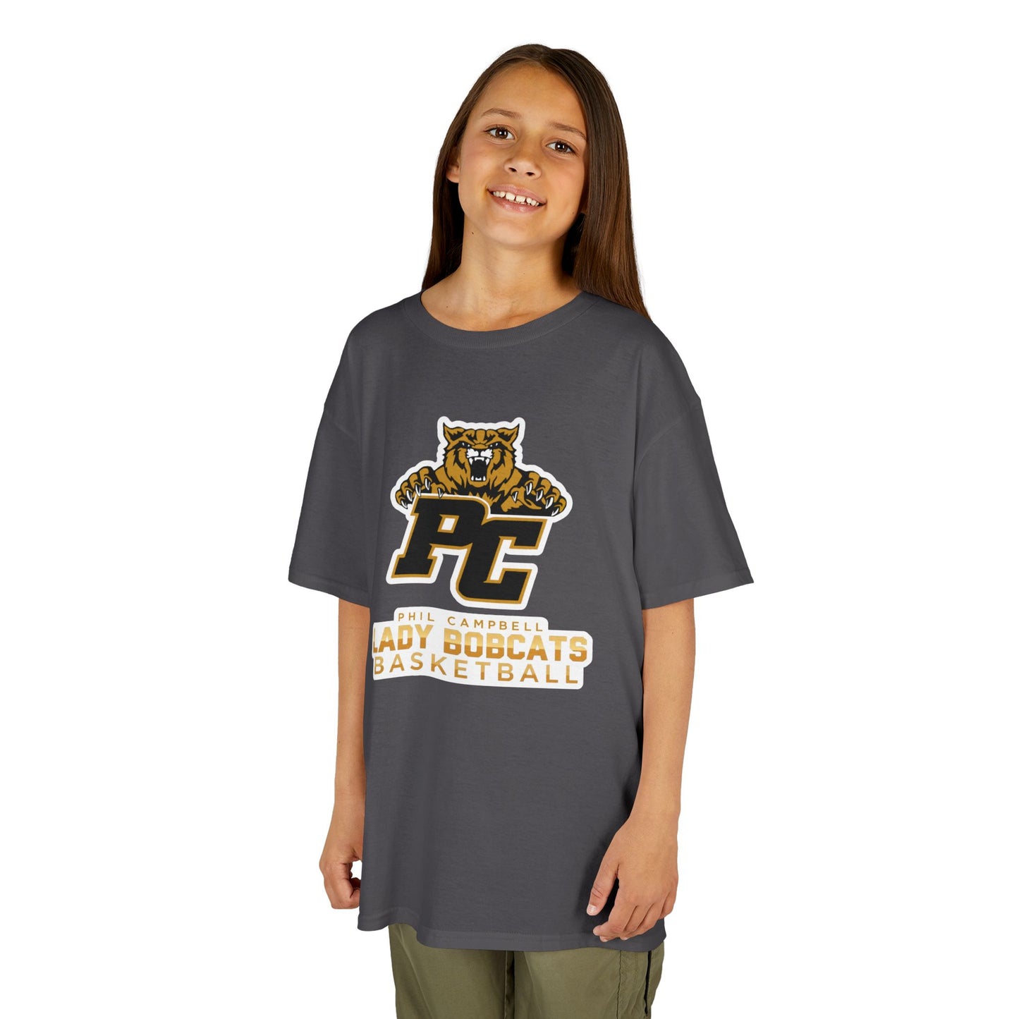 Youth Tee \ Phil Campbell Bobcats Basketball \ PCBBKG1