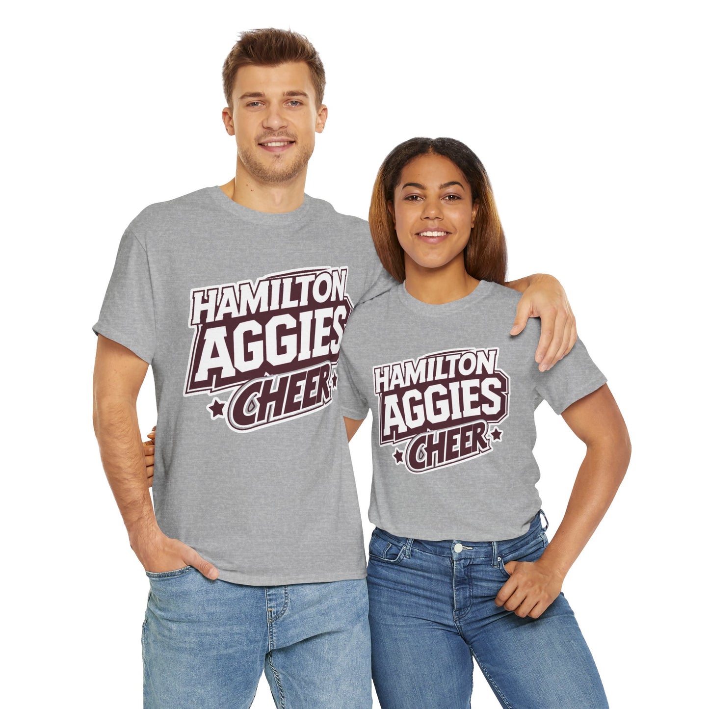 Adult Tee \ Hamilton Aggies Cheer \ HAC1