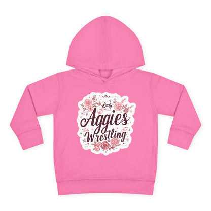 Toddler Hoodie Sweatshirt \ Hamilton Aggies Wrestling \ HAWG1