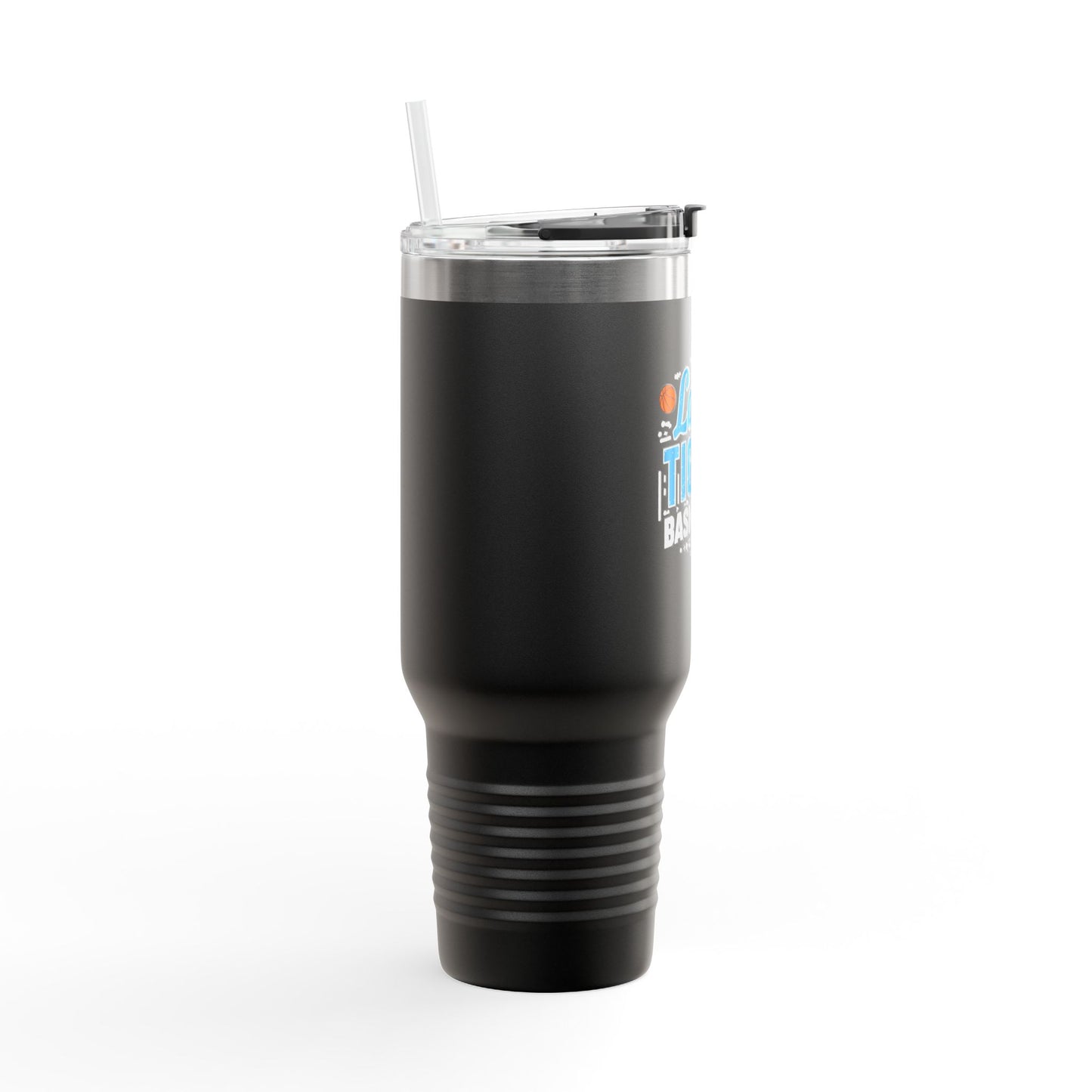 40oz Insulated Tumbler \ Brilliant Tigers Basketball \ BTBKG1