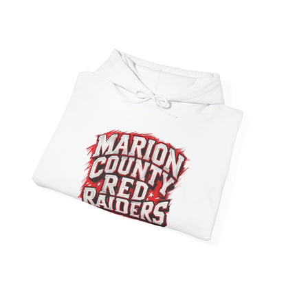 Adult Hoodie Sweatshirt \ Marion County Red Raiders \ MC1