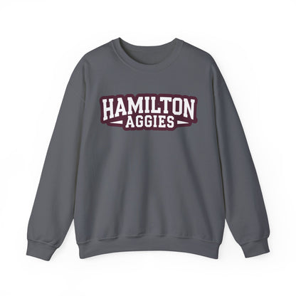 Adult Crewneck Sweatshirt \ Hamilton Aggies \ HA3