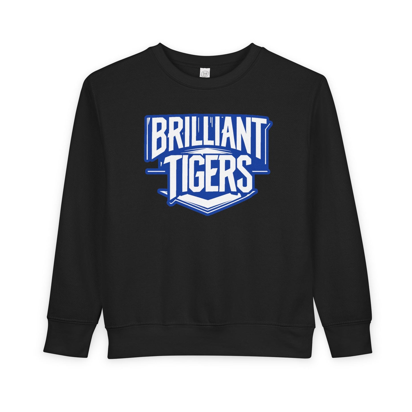 Toddler Crewneck Sweatshirt \ Brilliant Tigers \ BT2