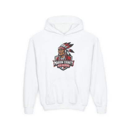 Youth Hoodie Sweatshirt \ Marion County Red Raiders \ MC2
