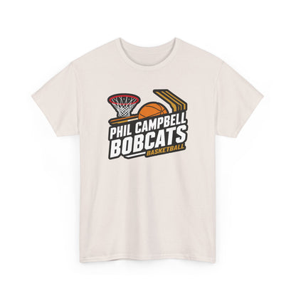Adult Tee \ Phil Campbell Bobcats Basketball \ PCBBK1