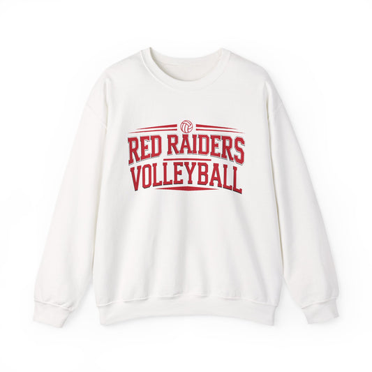 Adult Crewneck Sweatshirt \ Marion County Red Raiders Volleyball \ MCV2