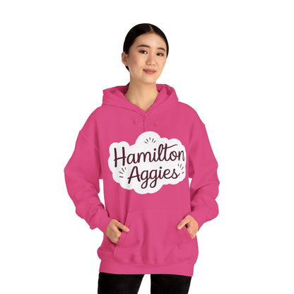 Adult Hoodie Sweatshirt \ Hamilton Aggies \ HAG1
